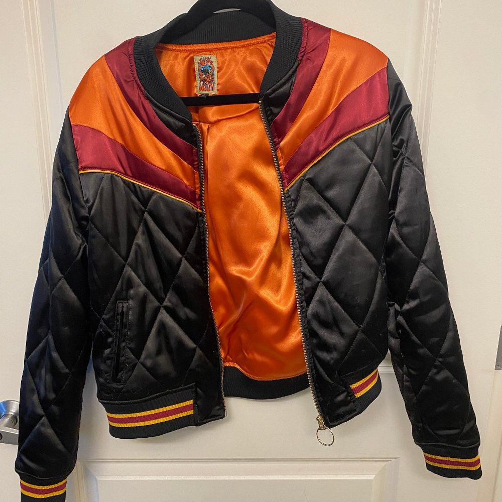 Black Rising Sun bomber Jacket